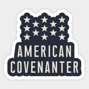 American Covenanter Sticker